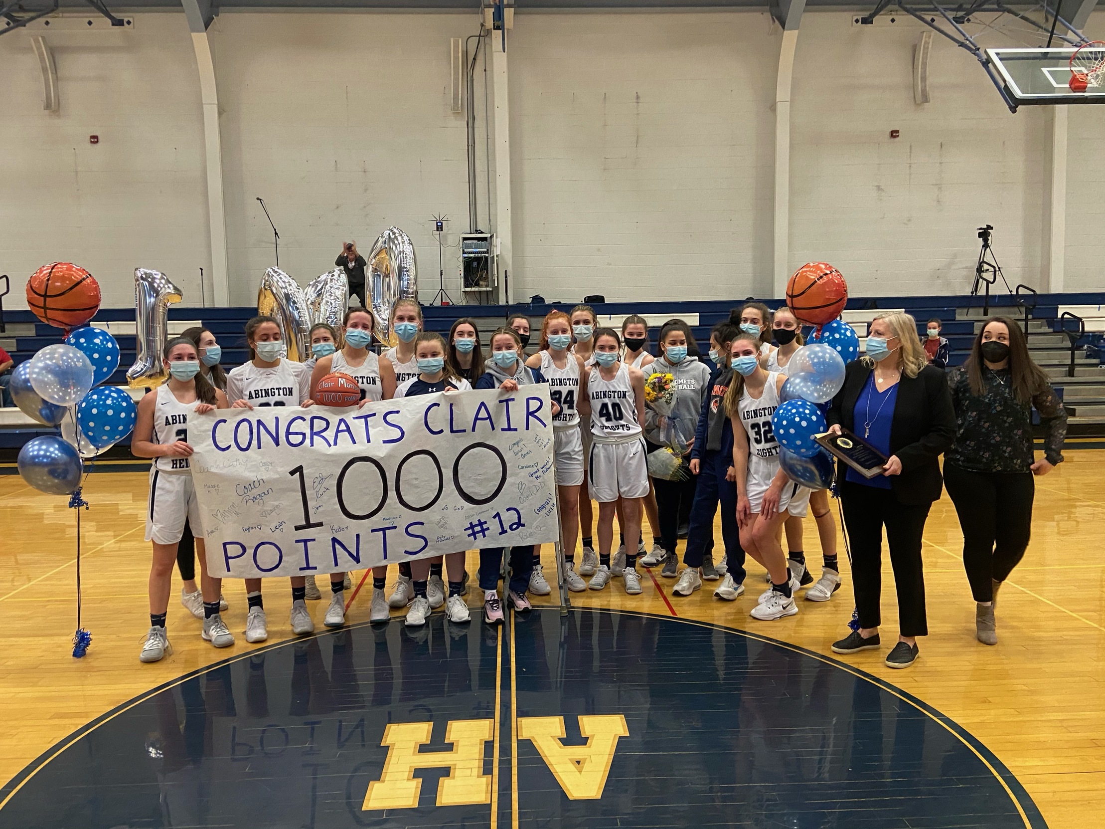 Marion hits milestone in AH rout